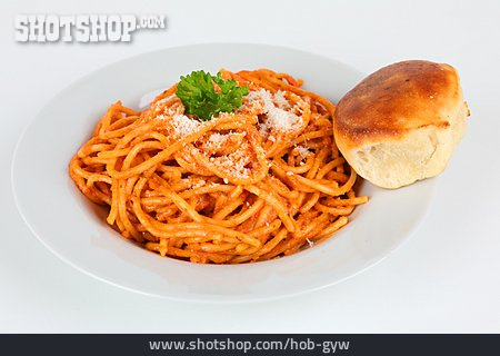 
                Spaghetti, Napoli, Mittagessen, Pastagericht                   