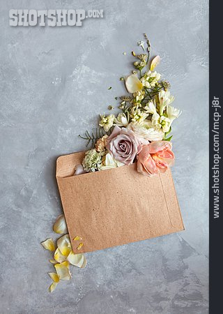 
                Liebesbrief, Briefumschlag, Hochzeitseinladung                   