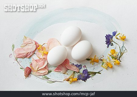 
                Eier, Arrangement, Osterdekoration                   