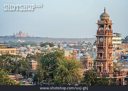
                Glockenturm, Rajasthan, Jodhpur                   