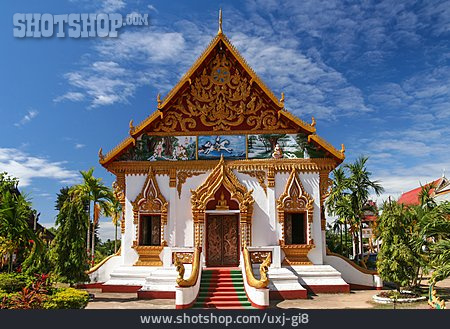 
                Buddhistisch, Schrein, Laos                   