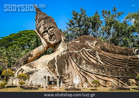 
                Steinfigur, Buddha, Buddhapark                   