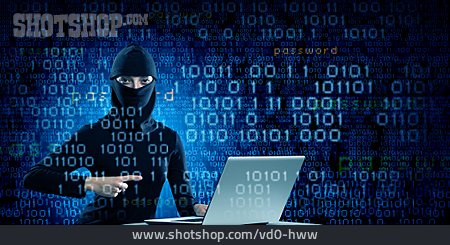 
                Datenschutz, Kriminalität, Datenklau, Hacker, Internetkriminalität, Sicherheitslücke, Hackerin                   