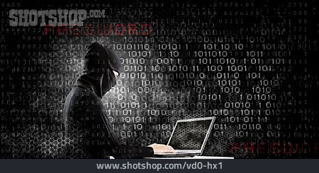 
                Datenklau, Hacker, Hacken, Privatsphäre, Sicherheitslücke, Programmierung                   