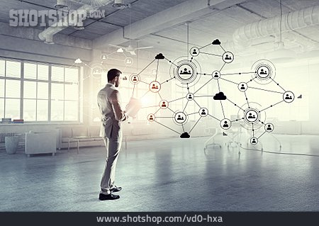 
                Netzwerk, Kontakte, Outsourcing                   
