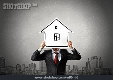 
                Immobilie, Immobilienmakler, Wohnungsmarkt                   