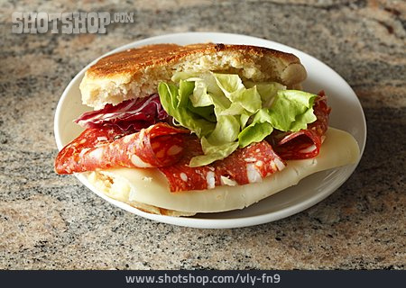 
                Salami, Ciabatta, Sandwich                   