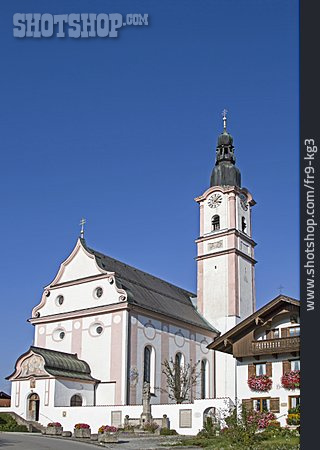 
                St. Martin, Pfarrkirche, Flintsbach Am Inn                   