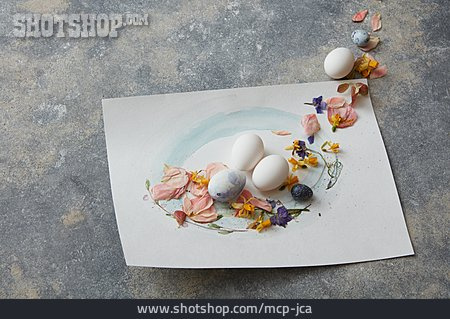 
                Ostern, Blütenblätter, Gestaltung                   