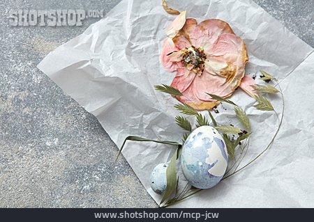 
                Ostern, Blütenblätter, Gepresst                   