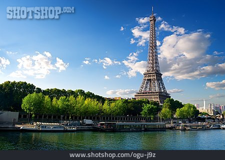 
                Seine, Paris, Eiffelturm                   