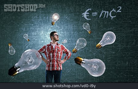 
                Wissenschaftler, Erfinder, Relativitätstheorie, E=mc2                   