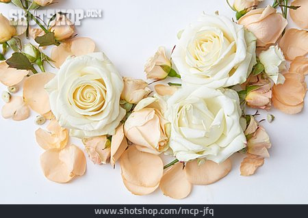 
                Hochzeit, Blumendekoration, Pastelltöne                   