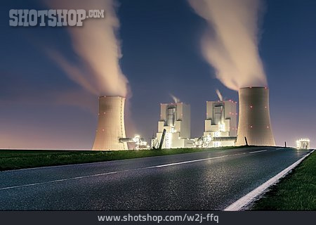
                Industrielandschaft, Kraftwerk                   