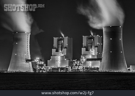 
                Industriegebäude, Kohlekraftwerk, Kraftwerk, Braunkohle                   
