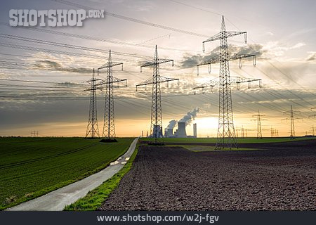 
                Stromversorgung, Strommast, Hochspannungsmast, überlandleitungen                   