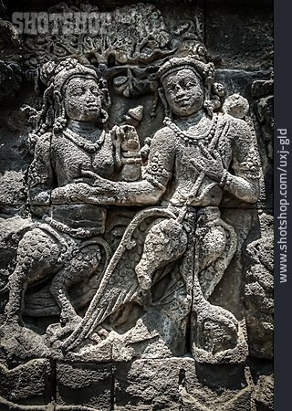 
                Mythologie, Java, Borobudur                   