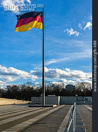 
                Deutschland, Deutschlandflagge                   