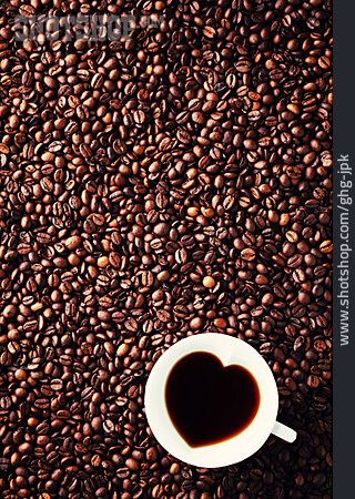 
                Kaffee, Kaffeetasse, Kaffeebohnen                   