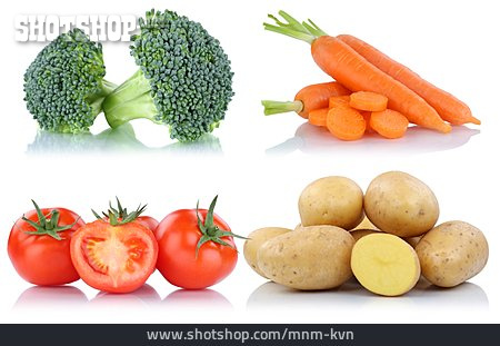 
                Gesunde Ernährung, Gemüse, Sortiment                   