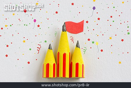 
                Bleistift, Bunt, Kreativität                   