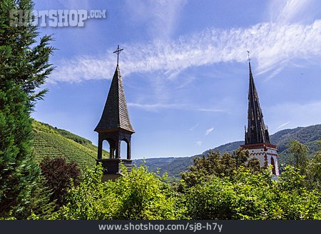 
                Kirchturm, Rheinland-pfalz, Calmont                   