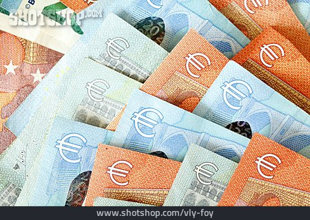 
                Euro, Banknote, Ersparnisse                   