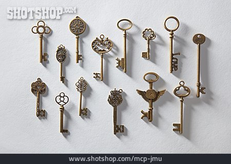 
                Antik, Schlüssel, Ornamente                   