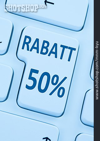 
                Rabatt, Reduziert, Onlineshop, 50%                   
