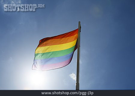 
                Homosexualität, Regenbogenfahne                   