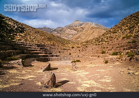 
                Peru, Terrassenstruktur, Colca-tal                   