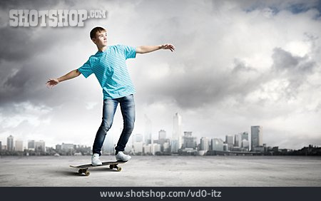 
                Teenager, Urban, Skaten                   