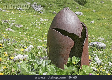 
                Karwendel, Granate, Kriegsfragment                   