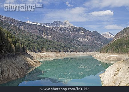 
                Stausee, Karnische Alpen, Lago Di Sauris                   