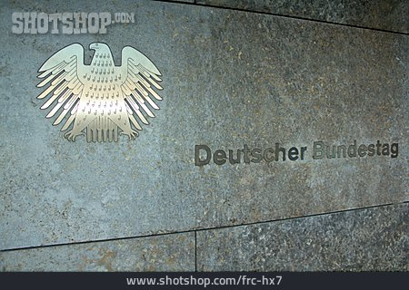 
                Bundesadler, Bundestag, Staatswappen                   