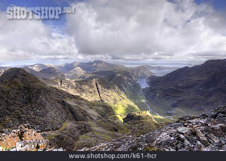 
                Schottland, Isle Of Skye, Cuillin Hills                   