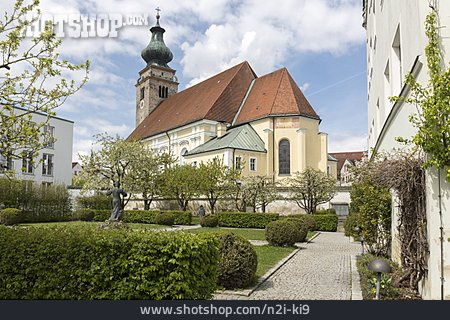 
                Kirche, Stadtkirche, Mühldorf                   