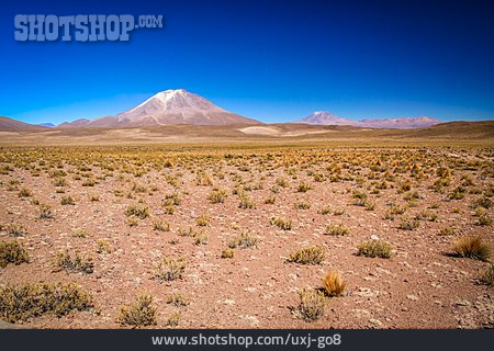 
                Vulkan, Bolivien, Atacamawüste, Licancabur                   