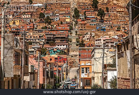 
                Häusermeer, Favela, Oruro                   