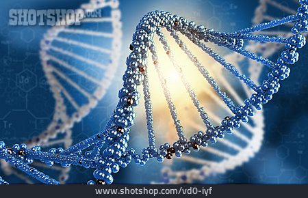 
                Genetik, Genforschung, Doppelhelix                   