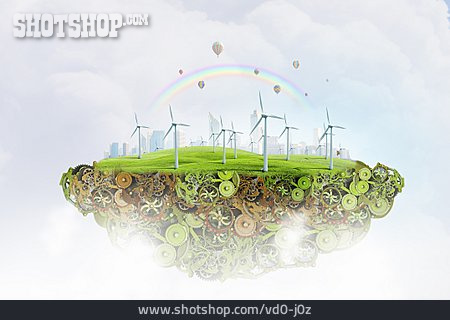 
                Windenergie, Windrad, Alternative Energie, Klimaschutz, Erderwärmung                   