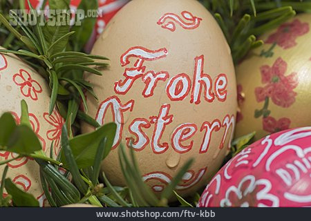 
                Osterei, Frohe Ostern                   