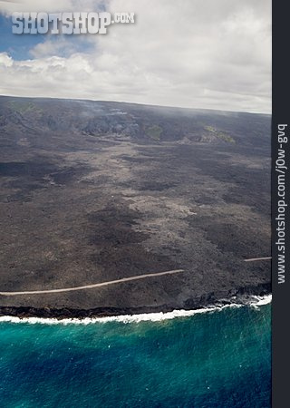 
                Vulkanisch, Kilauea, Kamokuna                   