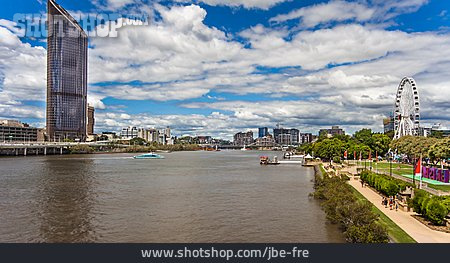 
                Brisbane, Brisbane River, South Bank                   
