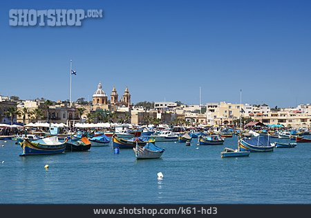 
                Malta, Fischerdorf, Marsaxlokk                   