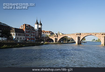 
                Heidelberg, Karl-theodor-brücke, Alte Brücke                   