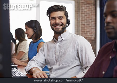 
                Headset, Telefonist, Kundenservice, Call Center, Hotline                   