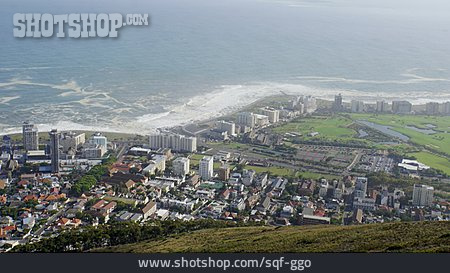 
                Stadtansicht, Atlantikküste, Kapstadt                   