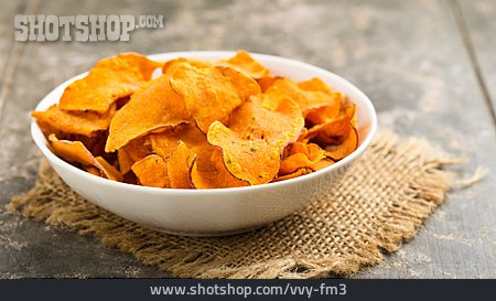 
                Chips, Süßkartoffel, Knabberzeug                   