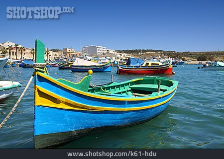 
                Boot, Malta, Marsaxlokk                   